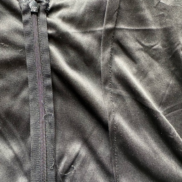 Aidan Mattox Black and Silver Beaded Blouse - Picture 13 of 14